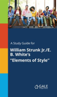 A_Study_Guide_For_William_Strunk_Jr__E__B__White_s__Elements_Of_Style_