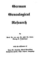 German_genealogical_research